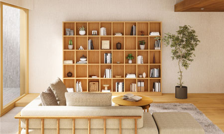 Solid Home Library  書棚オーダーシステム