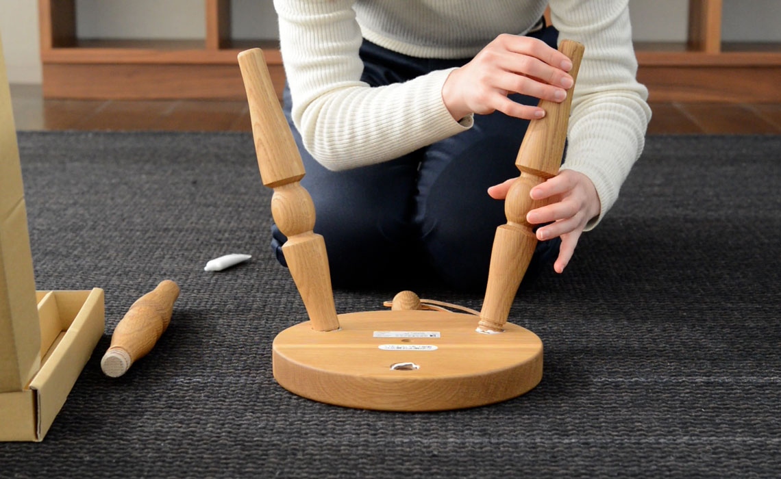 自分で組み立てるミルクスツール Hida通信 飛騨産業株式会社 公式 飛騨の家具 国産家具