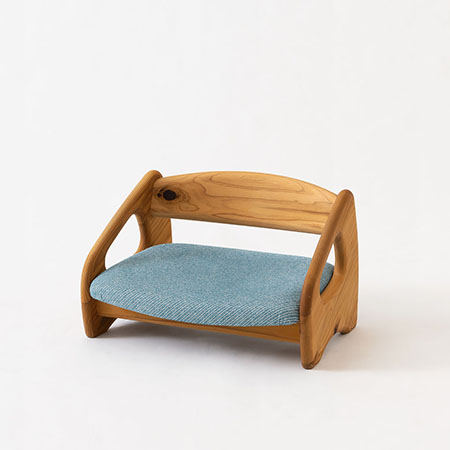 飛騨の家具】 飛騨産業 フロアチェア 杉座（SUGIZA）| 杉 家具