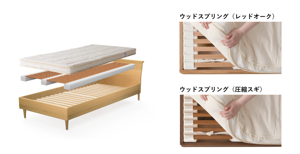 月光 Hida sangyo Bed System | 飛騨産業株式会社【公式】 | 飛騨の