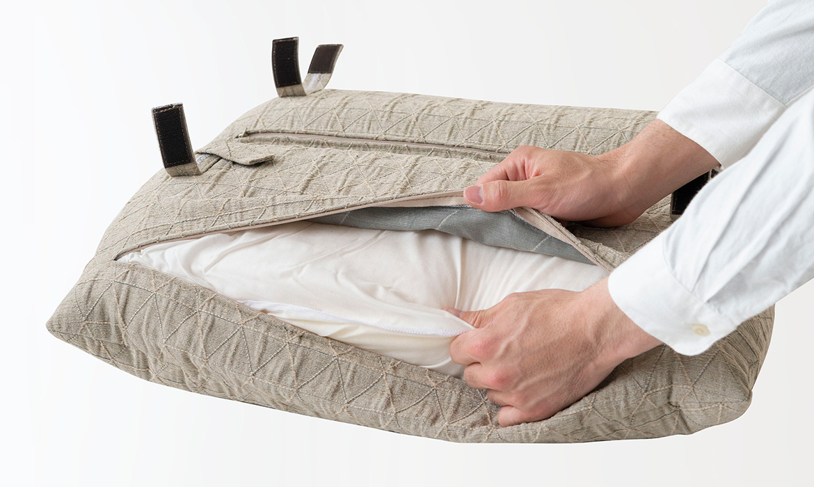 L-Chair リビングチェア用 クッションカバー（背+座セット