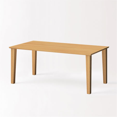 侭 Hida sangyo Table System DINING テーブル（長方形天板×角テ―パー 