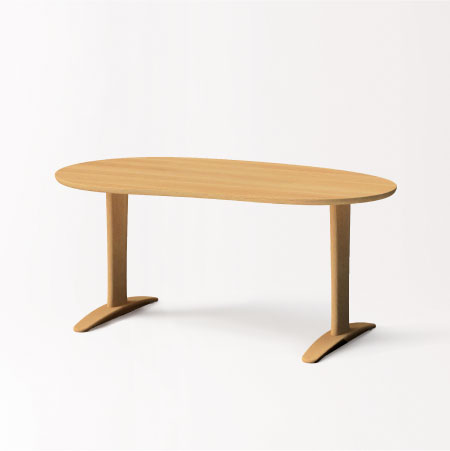 侭 Hida sangyo Table System DINING テーブル（豆型天板） | 飛騨産業 