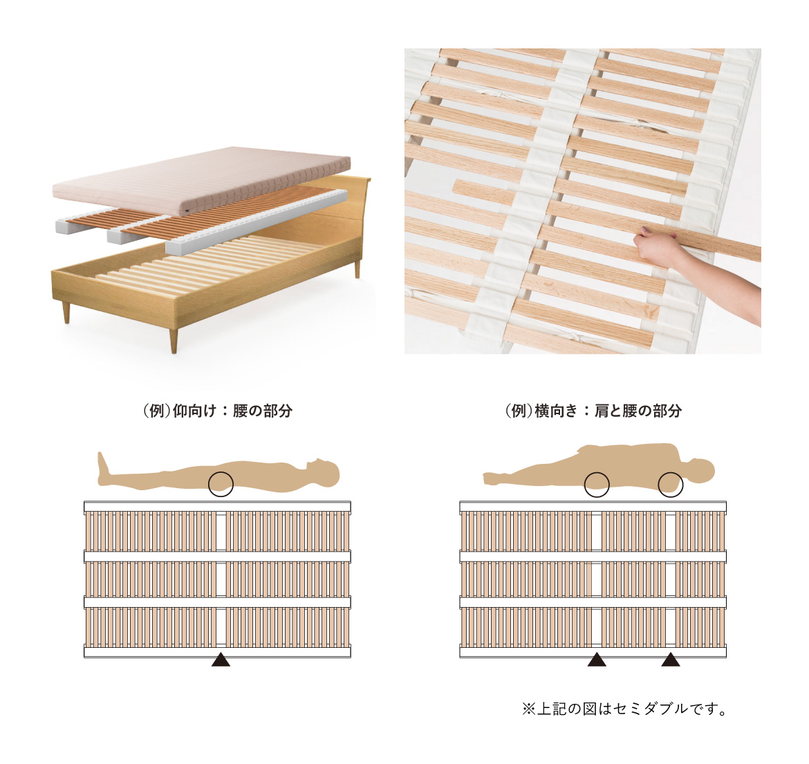 月光 Hida sangyo Bed System | 飛騨産業株式会社【公式】 | 飛騨の
