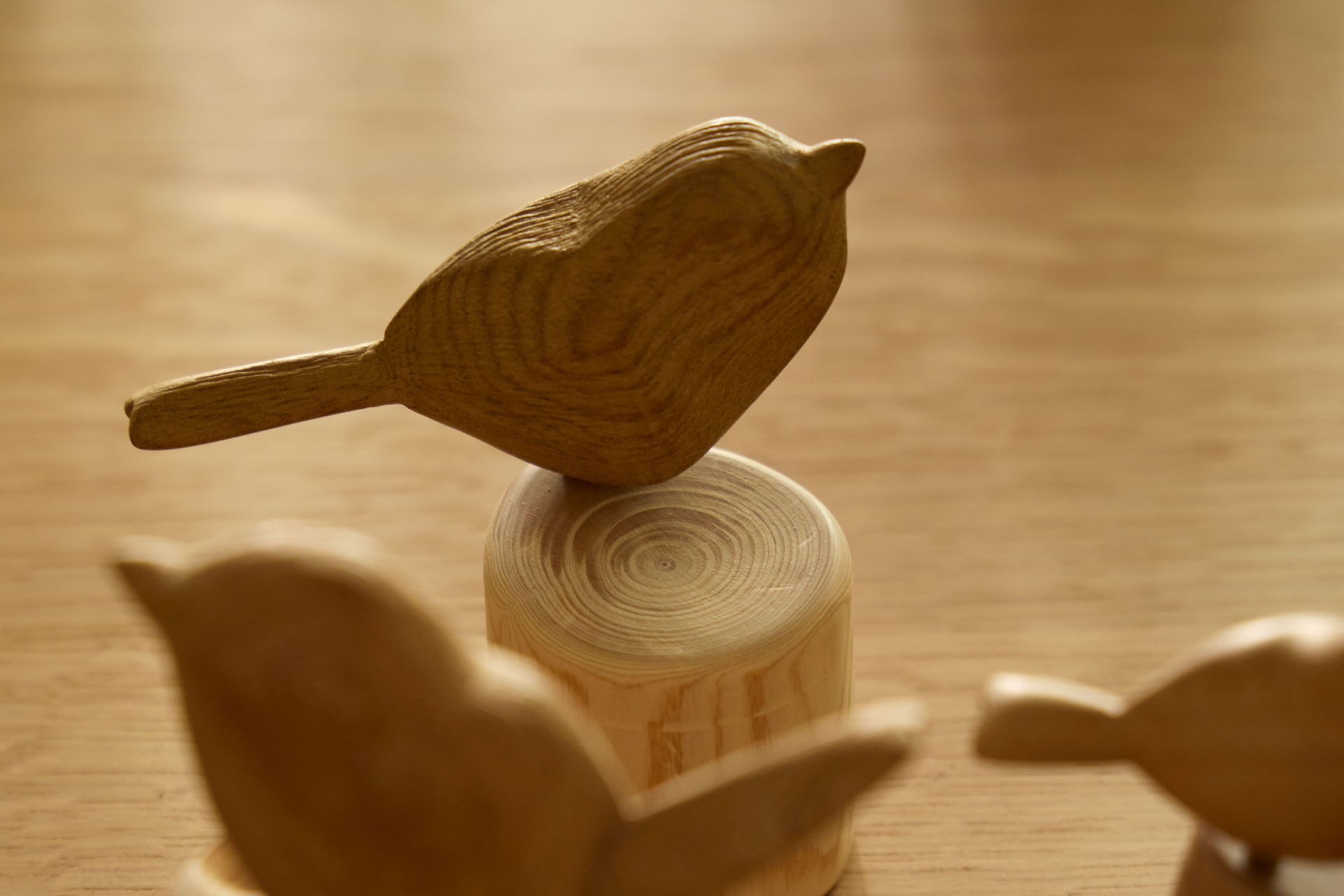 木を磨いて「木鳥」をつくろう 松尾 吉一（木工芸作家）